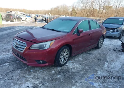 2015 Subaru Legacy 2.5I Premium из США, поврежденный, VIN 4S3BNAC68F3075892